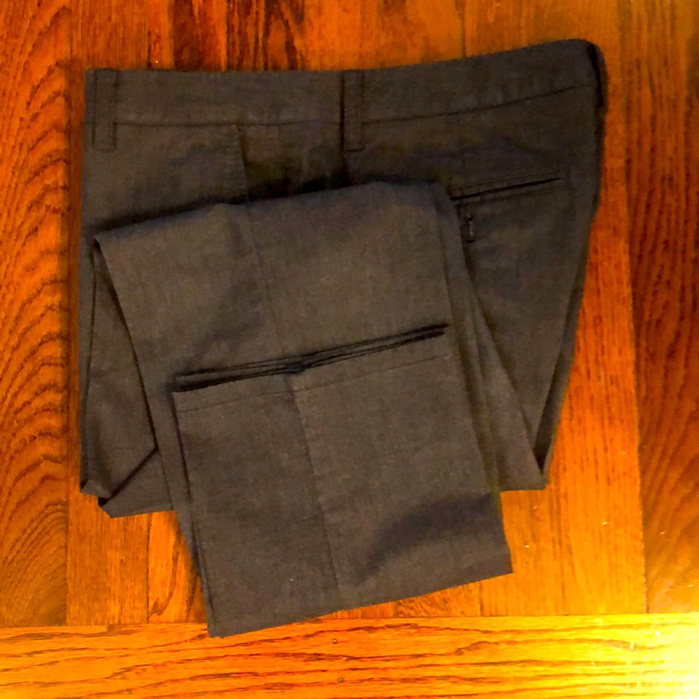 Bonobos - Size 33/30 - Yard Died Tech Chinos Pants - Charcoal Grey